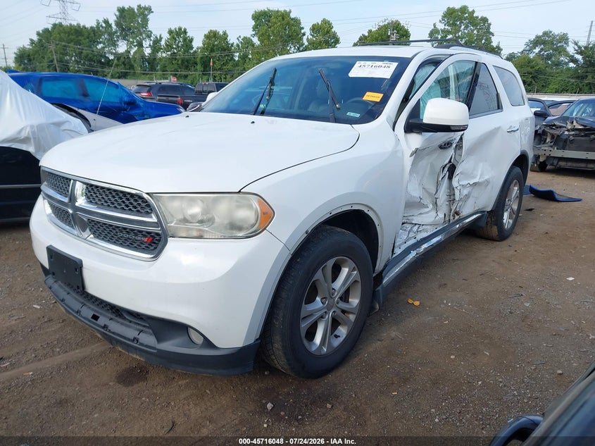 Vin: 1c4rdhdgxdc674680, lot: 46214730, dodge durango crew 20132