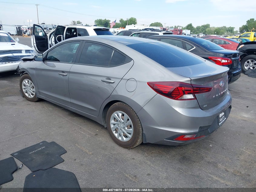Vin: kmhd74lf6lu045280, lot: 46214751, hyundai elantra se 20203