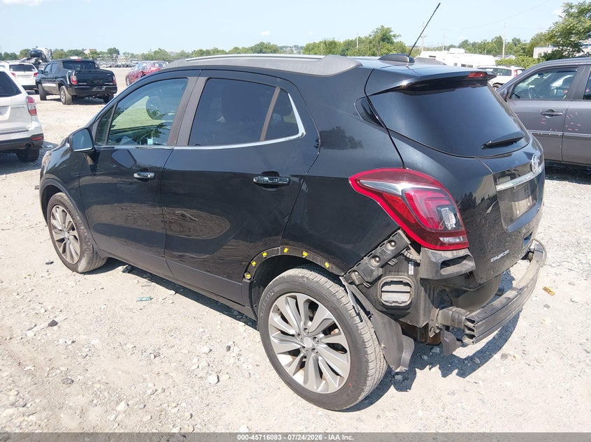 Vin: kl4cjasb2jb603904, lot: 46214765, buick encore preferred 20183