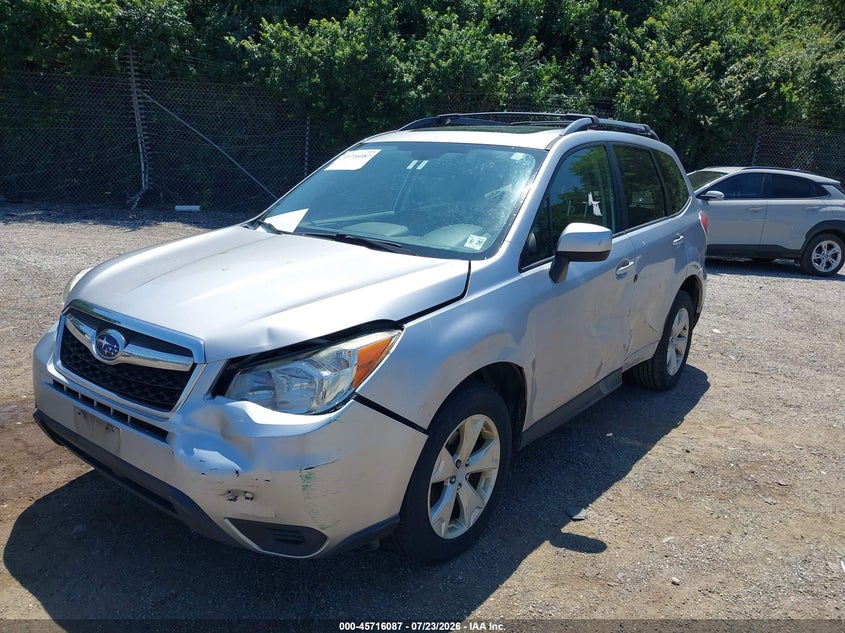Vin: jf2sjafc1fh805157, lot: 46214769, subaru forester 2.5i premium 20152