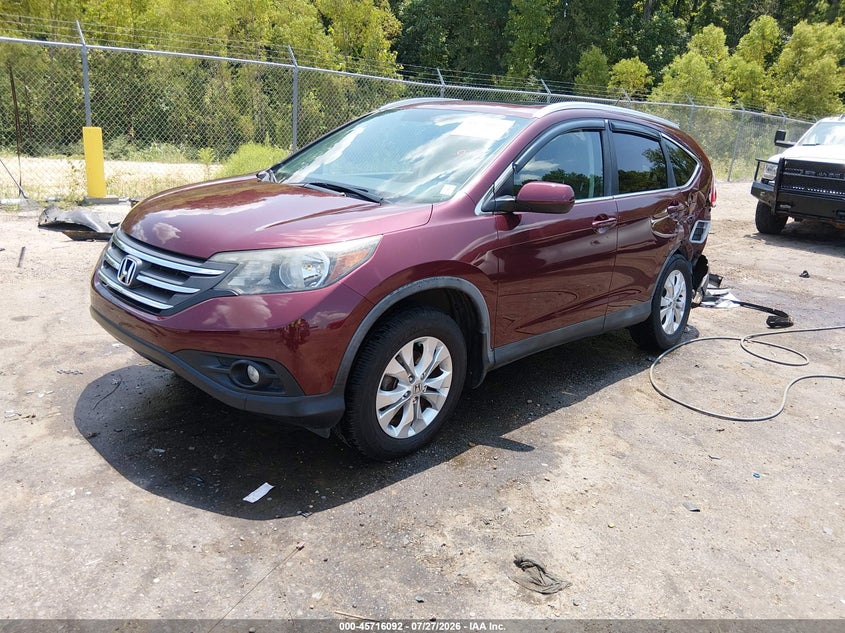 Vin: 5j6rm3h73el039339, lot: 46214774, honda cr-v ex-l 20142