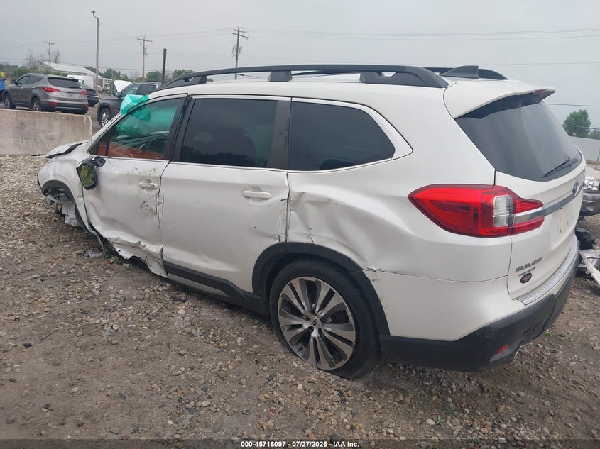 Vin: 4s4wmald7m3445628, lot: 46214779, subaru ascent limited 20213