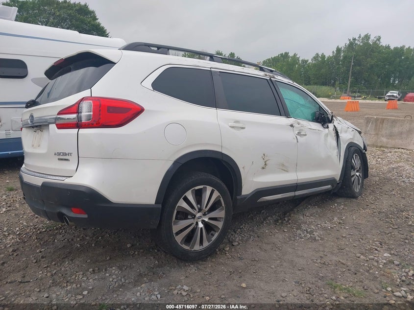 Vin: 4s4wmald7m3445628, lot: 46214779, subaru ascent limited 20214