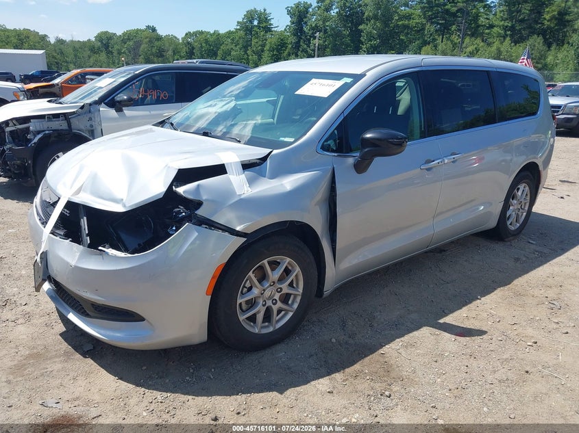 Vin: 2c4rc1cg6rr160528, lot: 46214784, chrysler voyager lx 20242