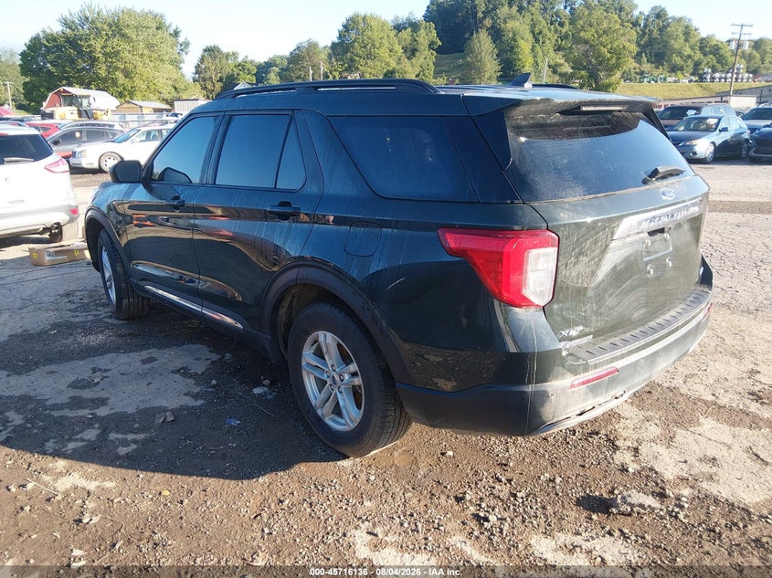 Vin: 1fmsk8dh5nga84974, lot: 46214818, ford explorer xlt 20223