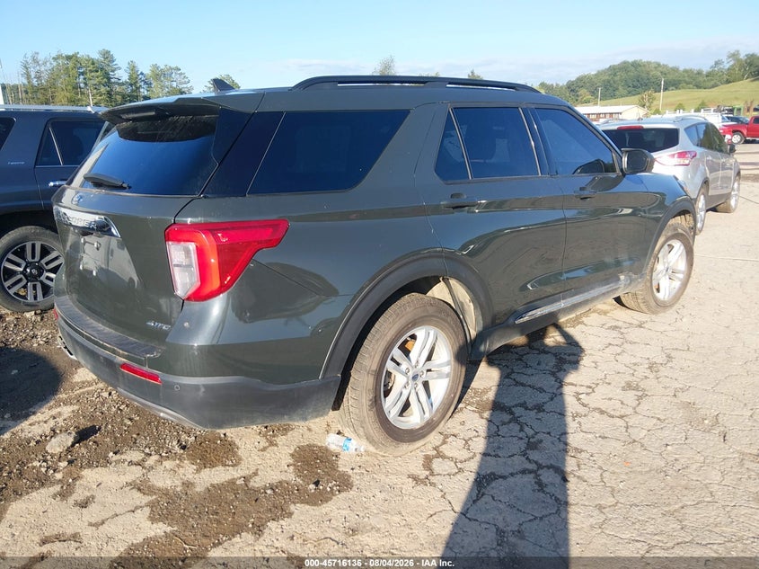 Vin: 1fmsk8dh5nga84974, lot: 46214818, ford explorer xlt 20224