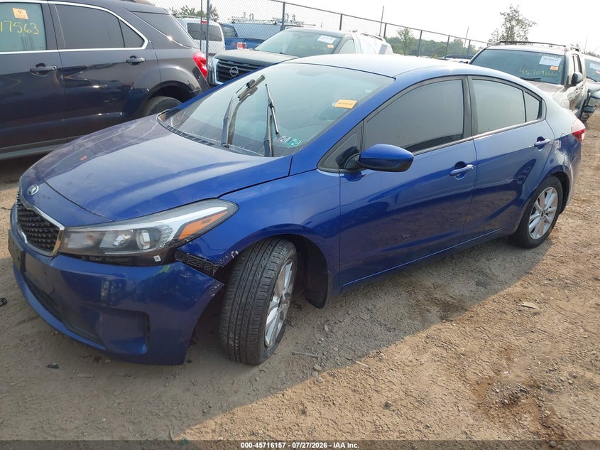 Vin: 3kpfl4a72he112032, lot: 46214839, kia forte s 20172
