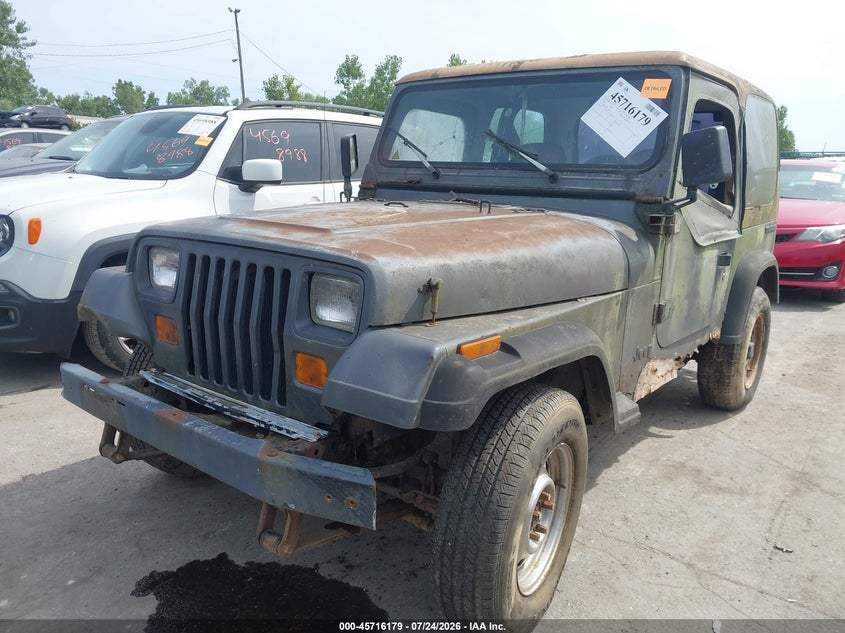 1990 JEEP WRANGLER / YJ auction photo 2