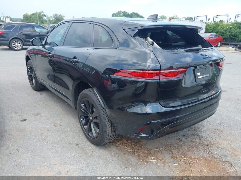 Vin: sadct2ex0sa748982, lot: 46214869, jaguar f-pace r-dynamic s p250 awd automatic 20253