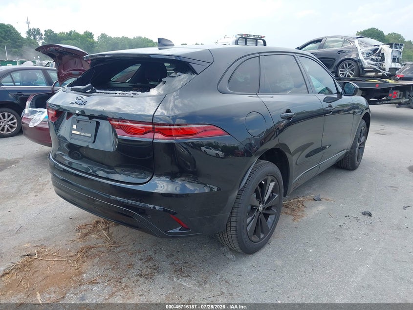 Vin: sadct2ex0sa748982, lot: 46214869, jaguar f-pace r-dynamic s p250 awd automatic 20254