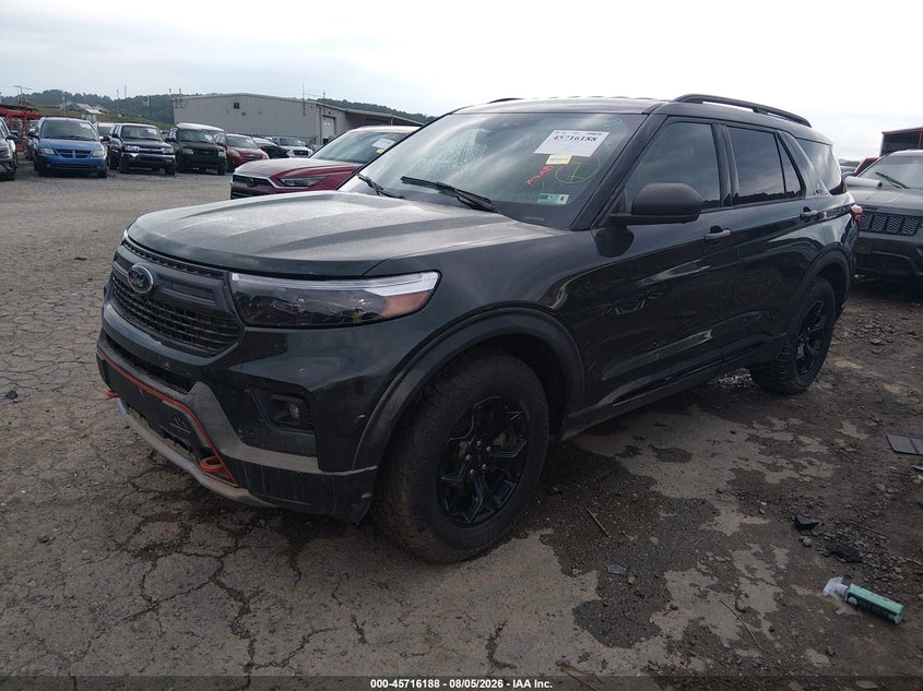 Vin: 1fmsk8jh6mgc14277, lot: 46214870, ford explorer timberline 20212