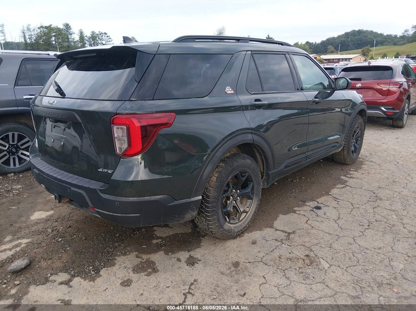 Vin: 1fmsk8jh6mgc14277, lot: 46214870, ford explorer timberline 20214