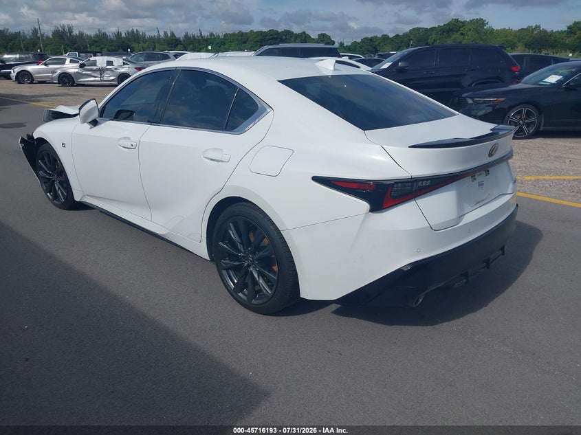 Vin: jthgz1b22p5060639, lot: 46214875, lexus is 350 f sport 20233