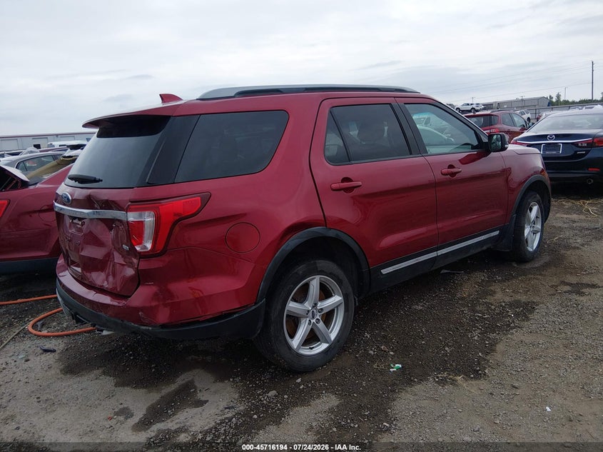 Vin: 1fm5k8dh3ggd14818, lot: 46214876, ford explorer xlt 20164