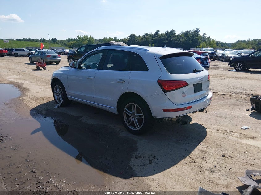Vin: wa1c2afp4ha099861, lot: 46214900, audi q5 2.0t premium 20173