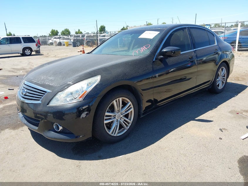 2013 INFINITI G37 auction photo 2
