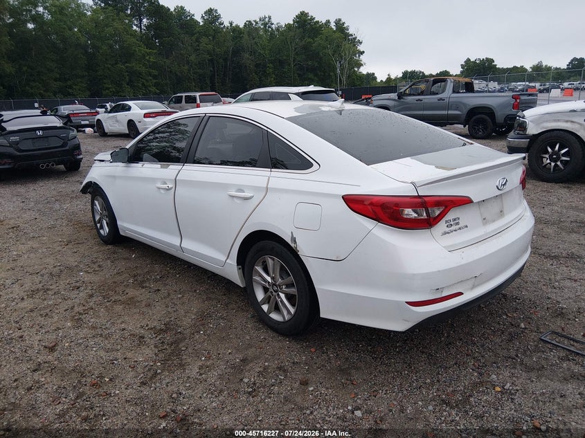 2016 HYUNDAI SONATA auction photo 3
