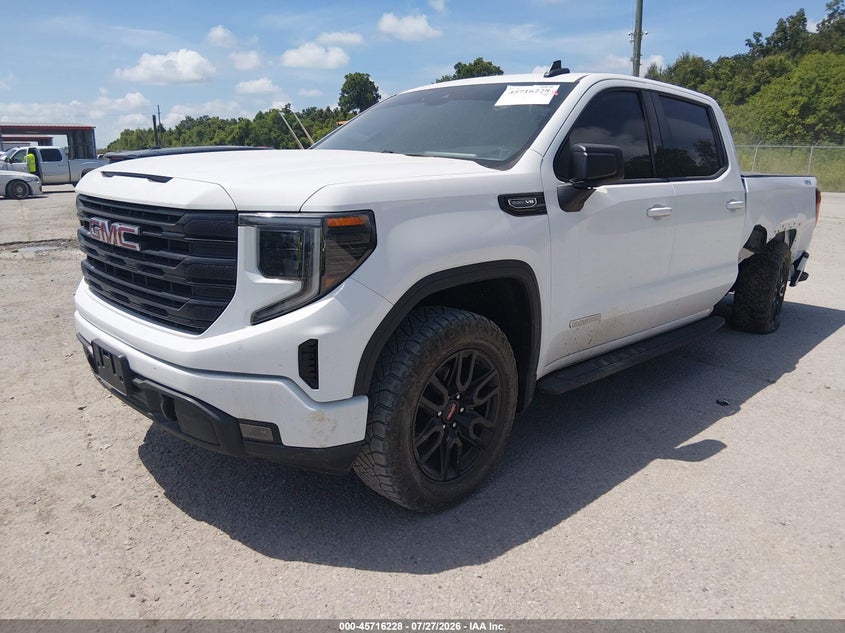 Vin: 3gtuuced7pg263997, lot: 46214911, gmc sierra 1500 4wd  short box elevation with 3sb 20232