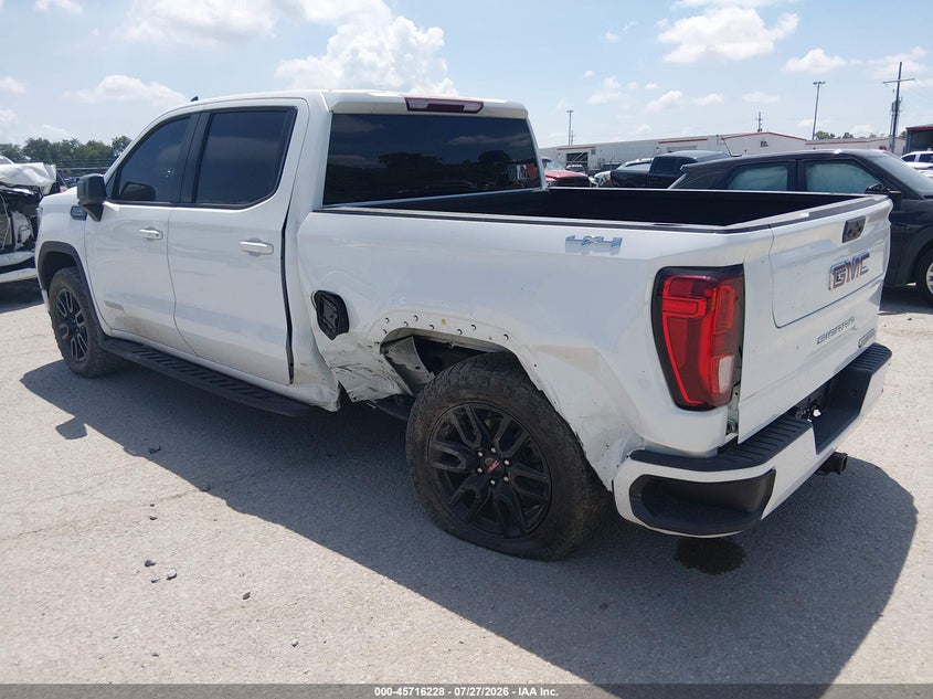 Vin: 3gtuuced7pg263997, lot: 46214911, gmc sierra 1500 4wd  short box elevation with 3sb 20233