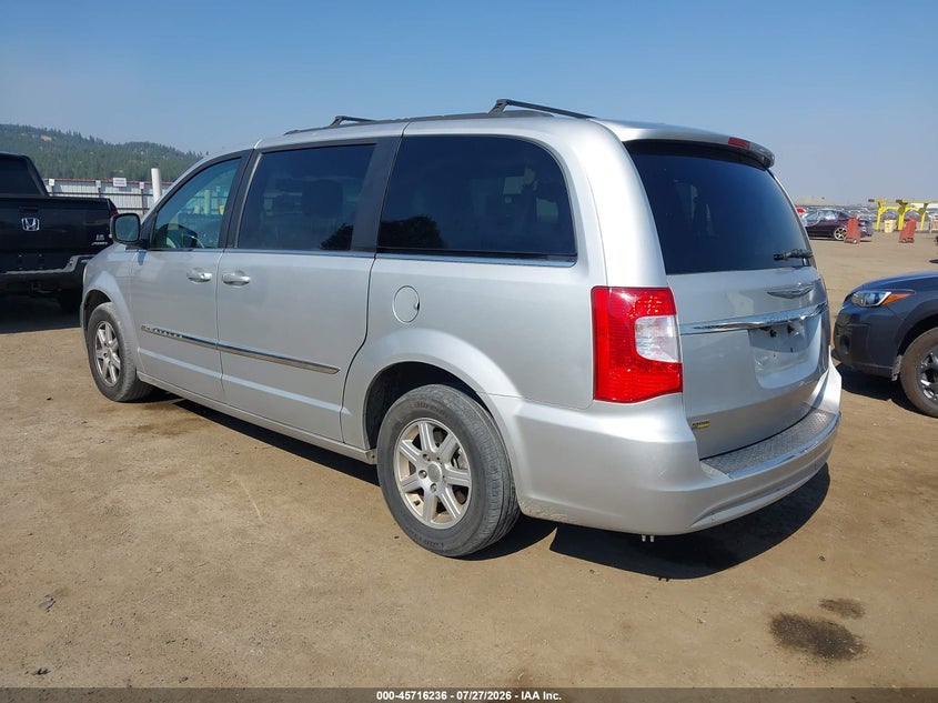 Vin: 2a4rr8dg2br705842, lot: 46214918, chrysler town & country touring-l 20113