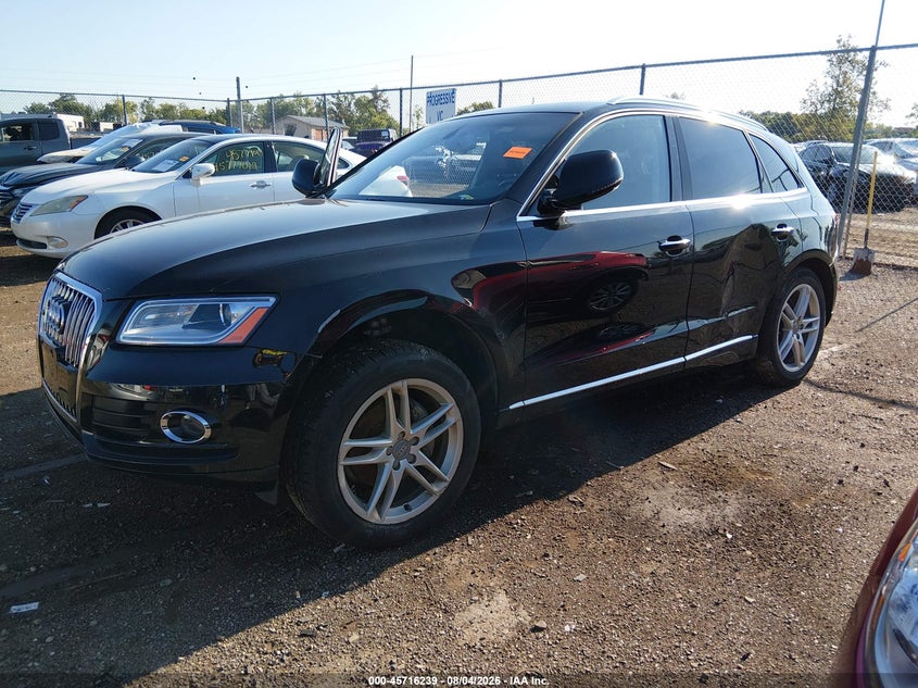 Vin: wa1l2afp9ha081310, lot: 46214921, audi q5 2.0t premium 20172