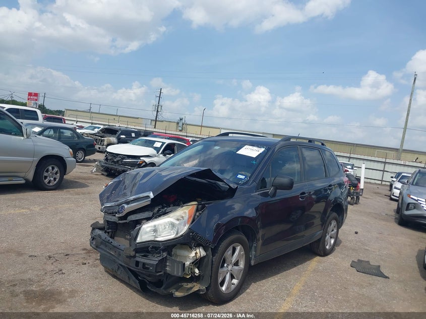 Vin: jf2sjabc5fh465534, lot: 46214940, subaru forester 2.5i 20152