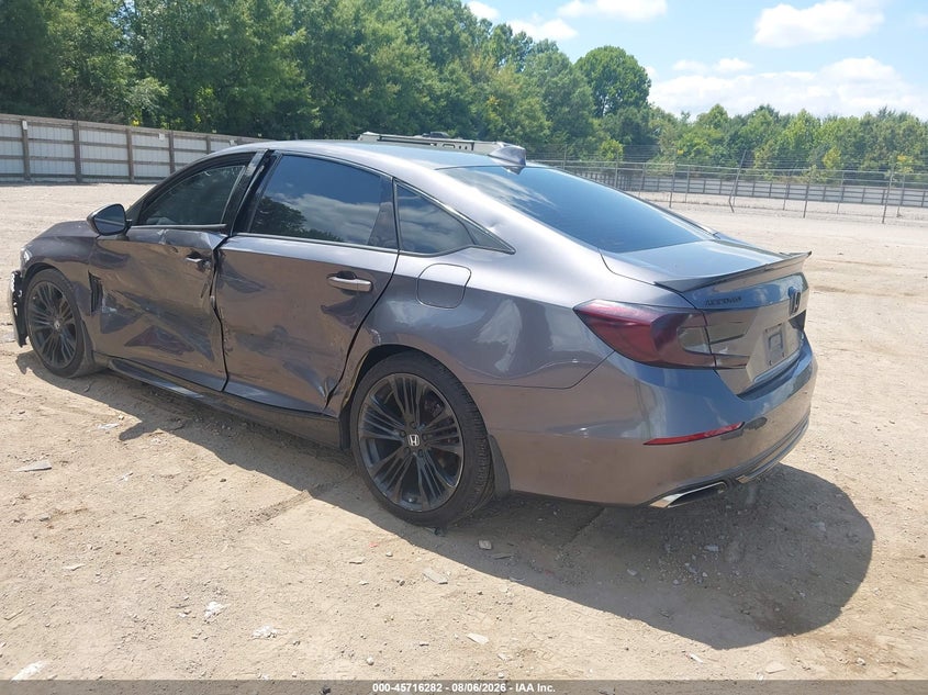 Vin: 1hgcv2f3xka000811, lot: 46214964, honda accord sport 2.0t 20193