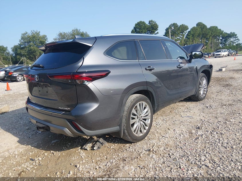 Vin: 5tdkdrah3rs536201, lot: 46214966, toyota highlander platinum 20244