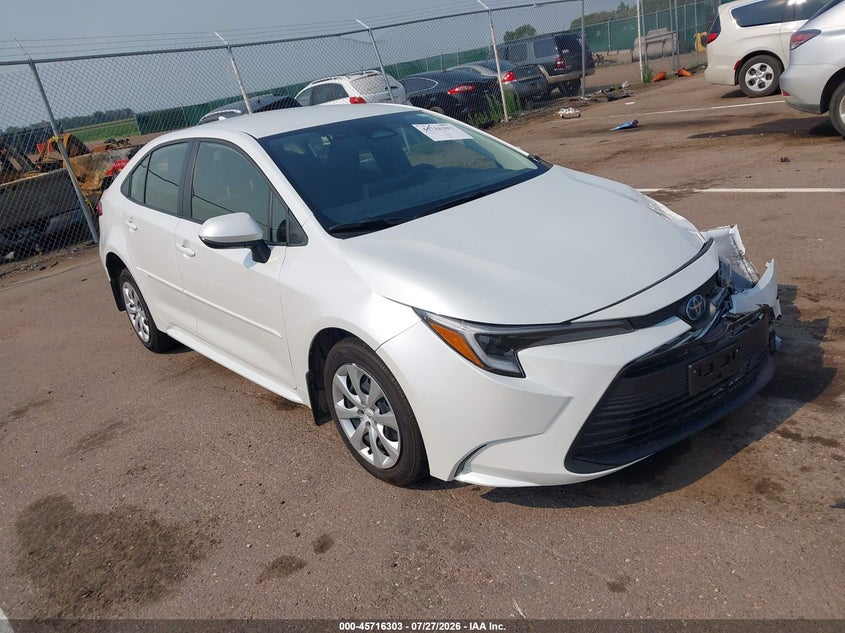 Vin: jtdbcmfe8s3087447, lot: 46214985, toyota corolla hybrid le 2025 img_1