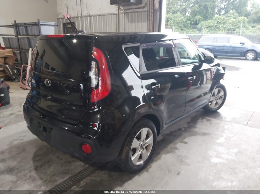Vin: kndjn2a24k7695384, lot: 46214995, kia soul 20194