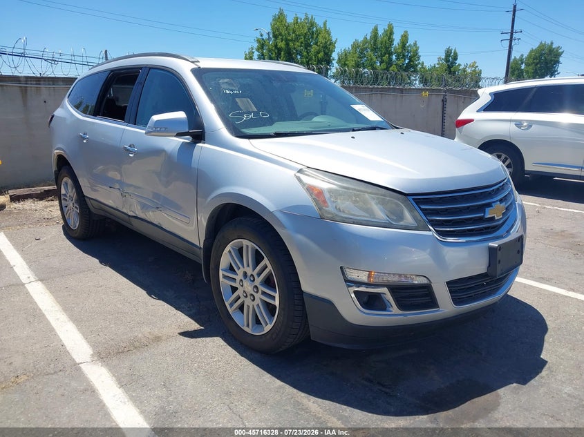Vin: 1gnkrgkd0fj300364, lot: 46215010, chevrolet traverse lt 2015 img_1