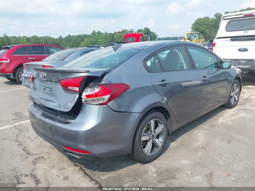 Vin: 3kpfl4a7xje219500, lot: 46215024, kia forte s 20184