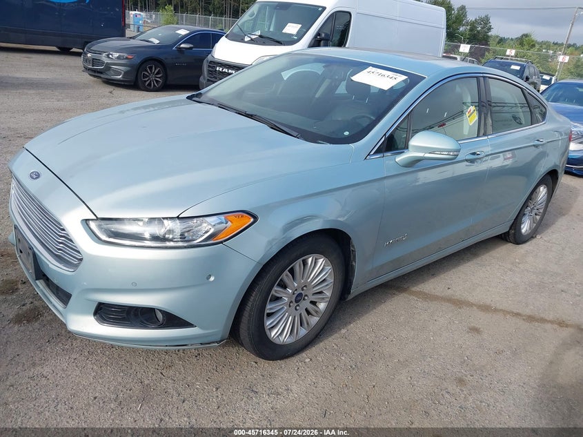 2013 FORD FUSION HYBRID auction photo 2