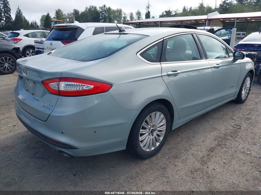 2013 FORD FUSION HYBRID auction photo 4