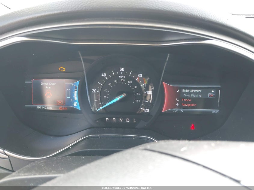 2013 FORD FUSION HYBRID auction photo 7
