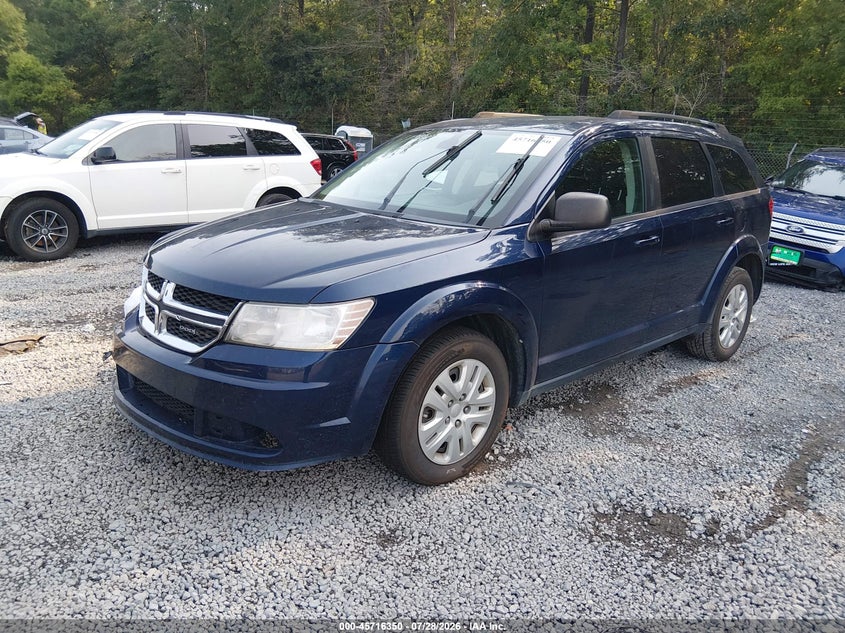 Vin: 3c4pdcab8jt531746, lot: 46215032, dodge journey se 20182