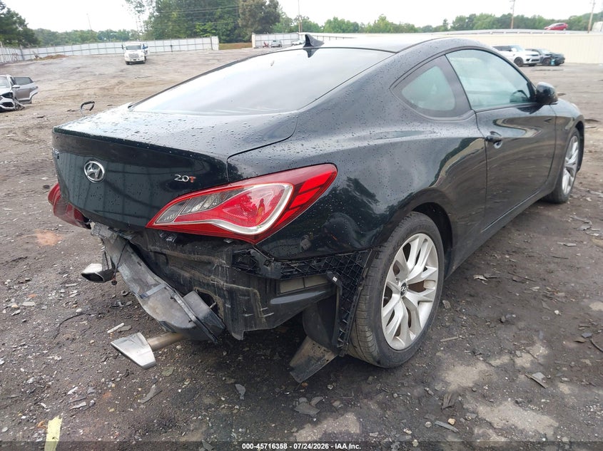 Vin: kmhht6kd0du092301, lot: 46215040, hyundai genesis 2.0t 20134