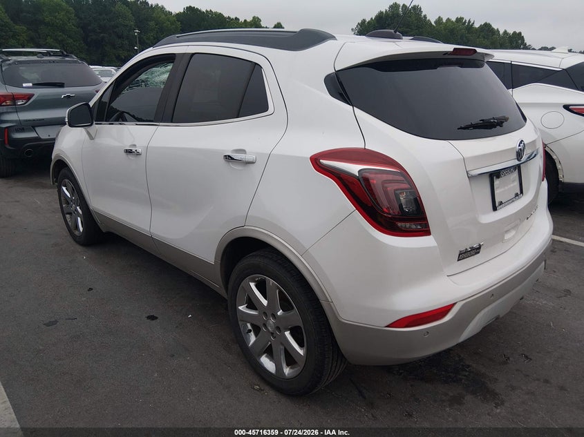 Vin: kl4cjdsb9hb013436, lot: 46215041, buick encore premium 20173