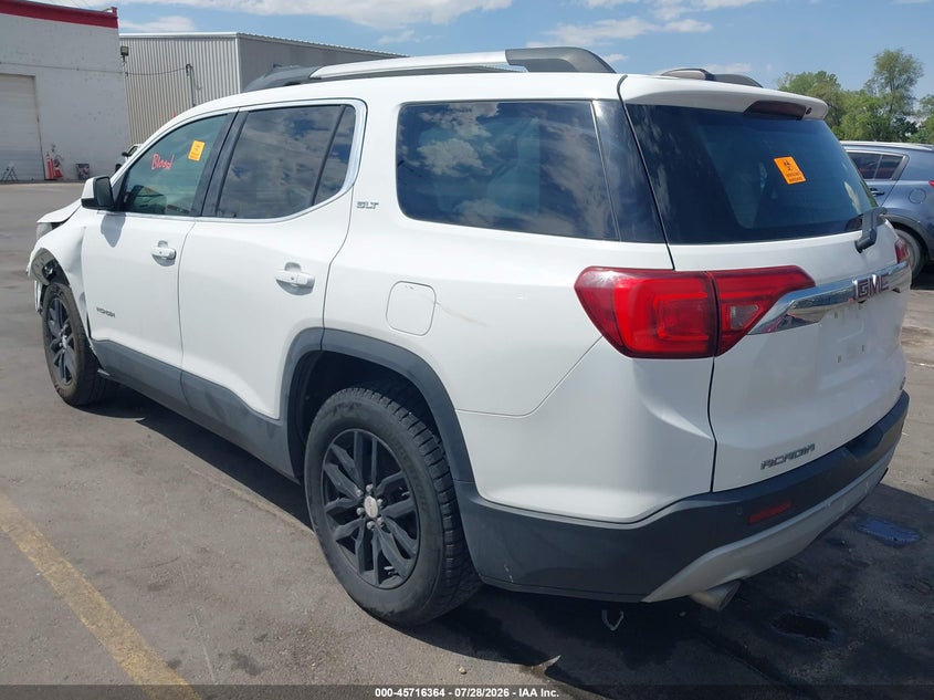 Vin: 1gkknuls1jz175809, lot: 46215046, gmc acadia slt-1 20183