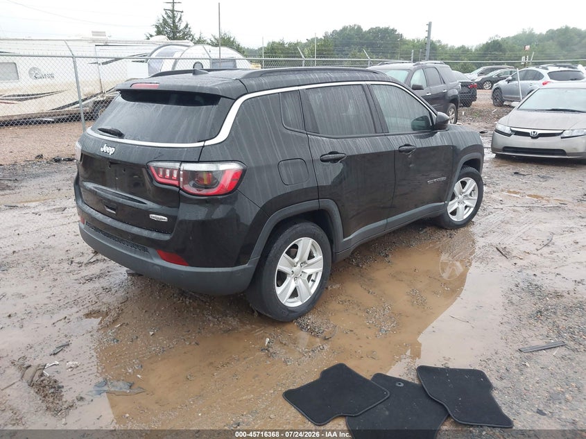 Vin: 3c4njcbb6nt139093, lot: 46215050, jeep compass latitude fwd 20224
