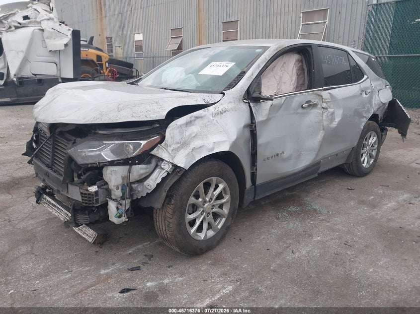 Vin: 2gnaxkev8m6125364, lot: 46215058, chevrolet equinox fwd lt 20212