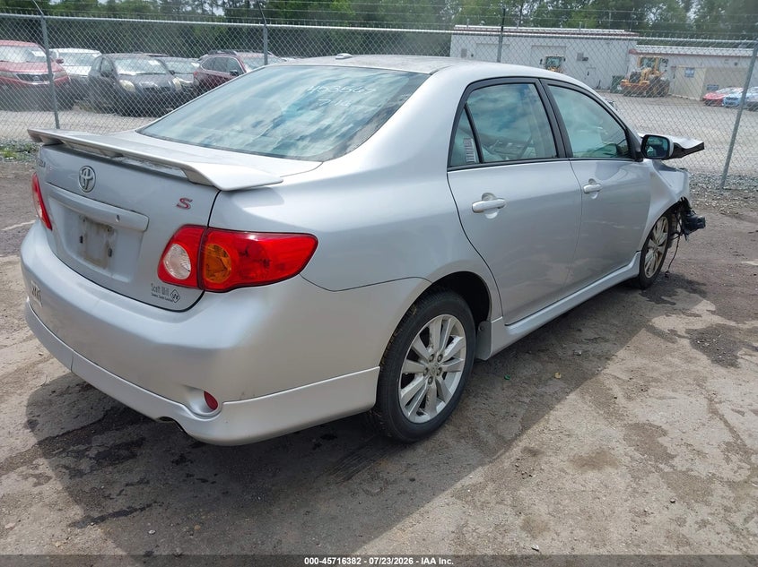 2009 TOYOTA COROLLA auction photo 4