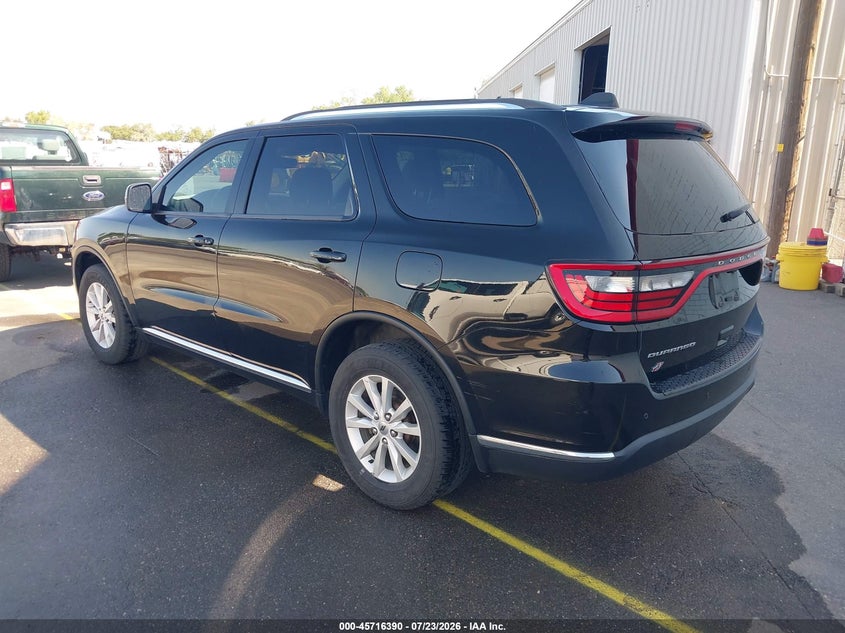 Vin: 1c4rdjagxkc839765, lot: 46215072, dodge durango sxt awd 20193