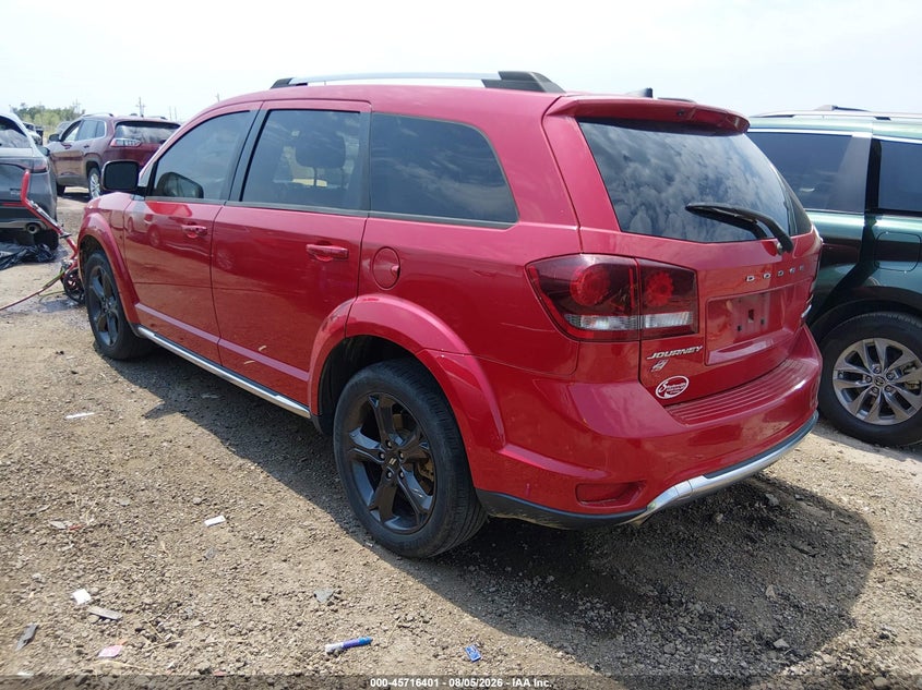 Vin: 3c4pddgg8jt430926, lot: 46215083, dodge journey crossroad awd 20183