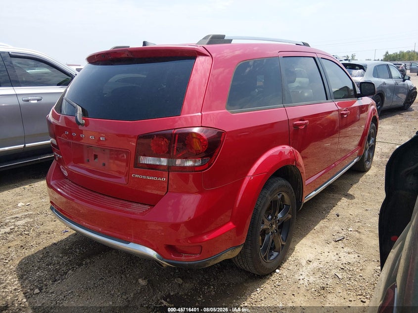 Vin: 3c4pddgg8jt430926, lot: 46215083, dodge journey crossroad awd 20184