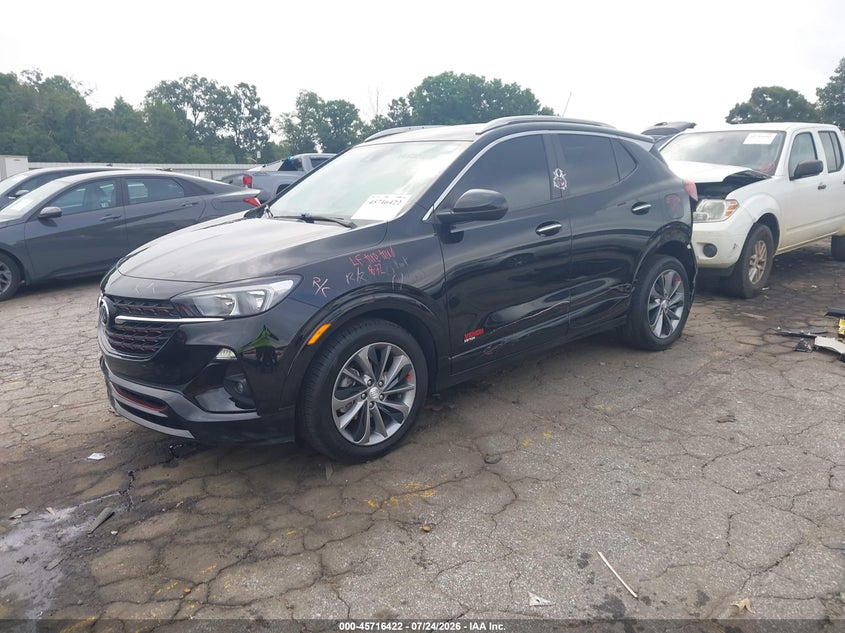 Vin: kl4mmds23pb146140, lot: 46215104, buick encore gx select fwd 20232