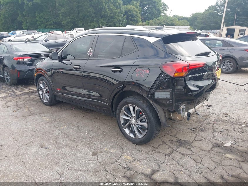 Vin: kl4mmds23pb146140, lot: 46215104, buick encore gx select fwd 20233