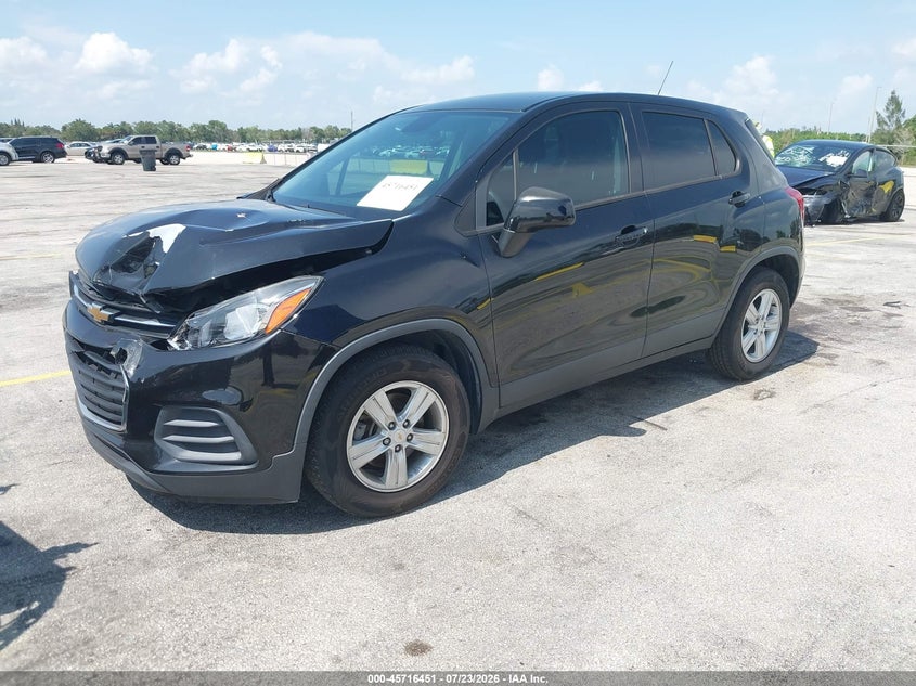 Vin: kl7cjksb3mb312163, lot: 46215132, chevrolet trax fwd ls 20212