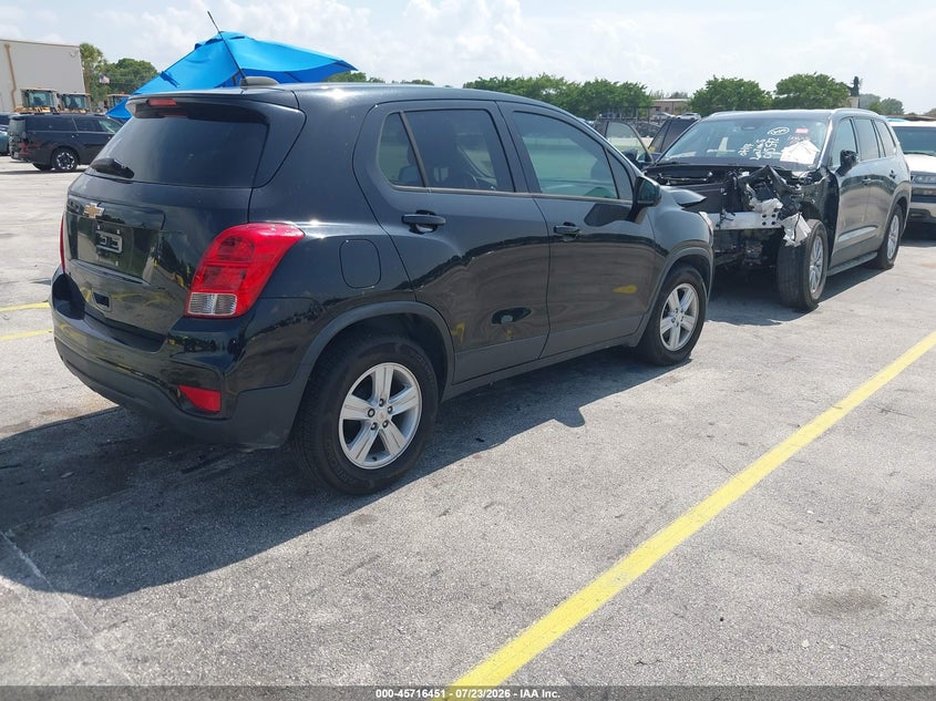 Vin: kl7cjksb3mb312163, lot: 46215132, chevrolet trax fwd ls 20214