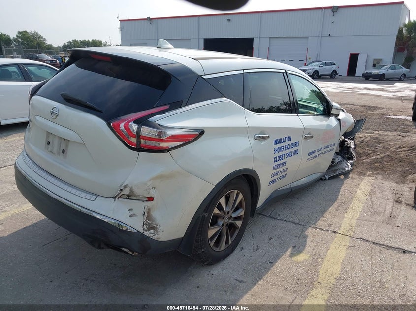 2017 NISSAN MURANO auction photo 4